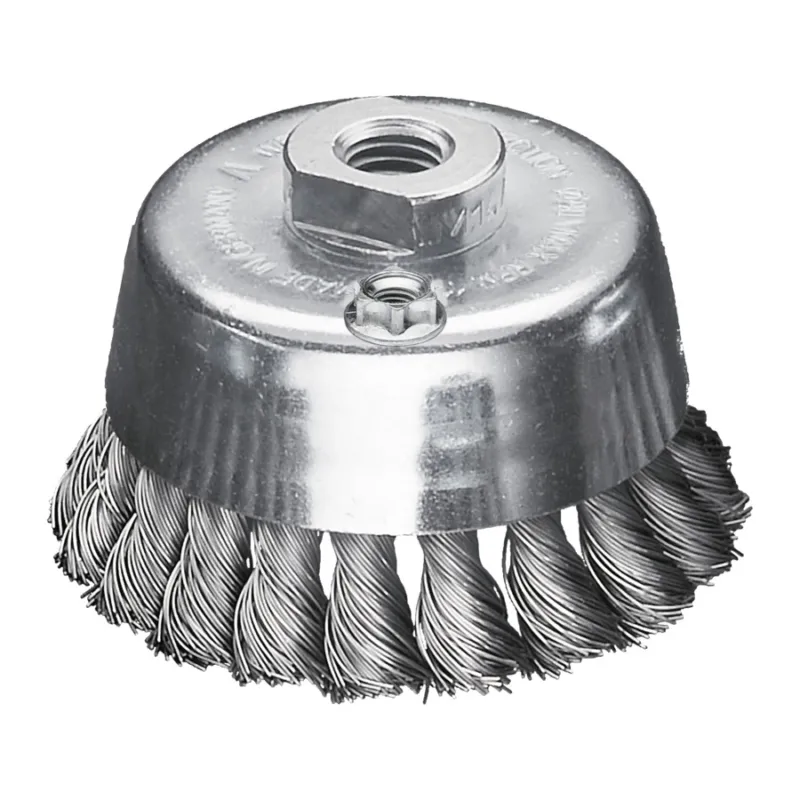 Časově Omezené MILWAUKEE Ocelový copánkový hrnkový kartáč, S.KN., M14, 90x20mm, drát 0.5, 1ks
