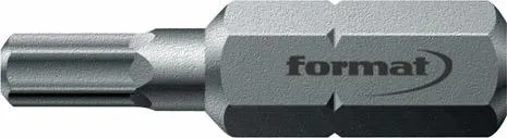 Autentický Bit tvrdý typ 1/4" DIN3126C6,3 vnitřní 6-hran, 2,5x25mm FORMAT