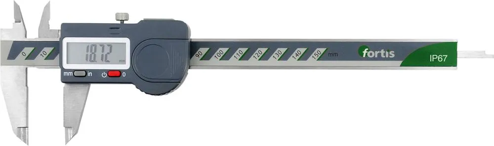 Nízká Cena Posuvné měřítko digitální 150/0,01mm IP67 FORTIS