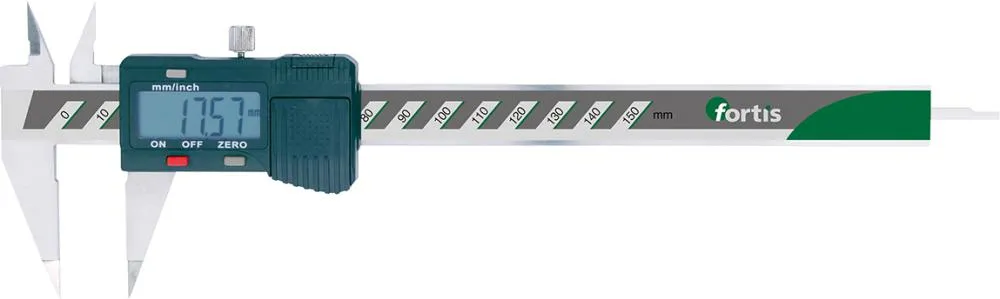 Posuvné měřítko s měřicími hroty digitální 150/0,01mm FORTIS Originální