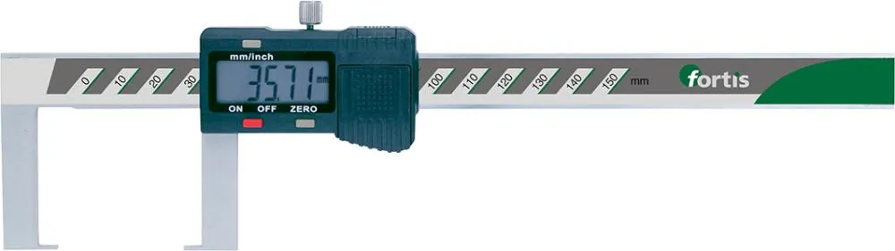 Posuvné měřítko, drážky digitální 150/0,01mm FORTIS Nízká Cena