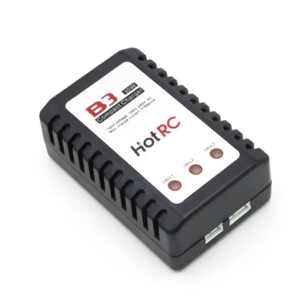 Nabíječka HOTRC B3 10W 0,8A pro 2S-3S LiPo baterie Ověřený