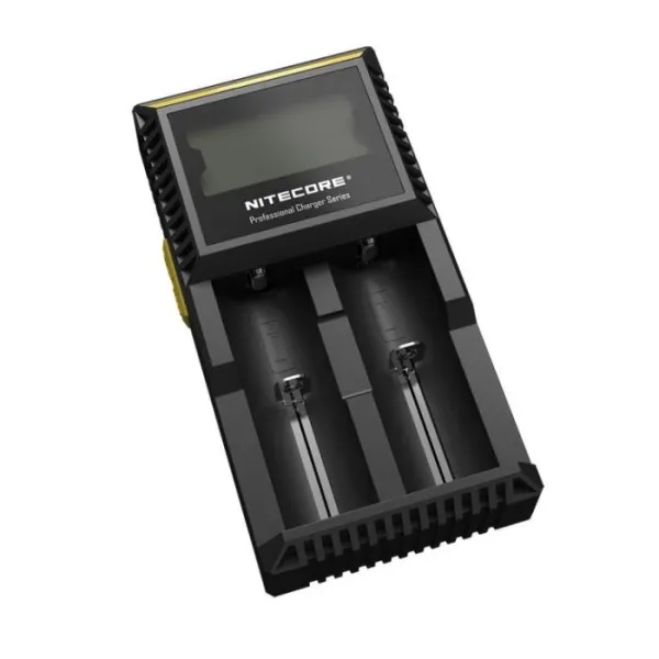 Nabíječka Nitecore D2, 1-2x pro Li-Ion, Li-pol, LiFePO4, Ni-MH, Ni-Cd Hit Sezóny