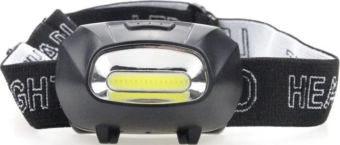 Autentický Svítilna, čelovka LED COB,napájení 3xAAA