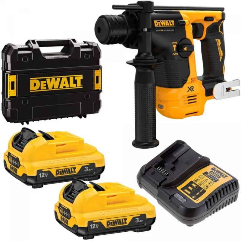 Akční Cena Aku bezuhlíkové vrtací kladivo DeWALT DCH072L2 12 V 2 x XR 3,0 Ah