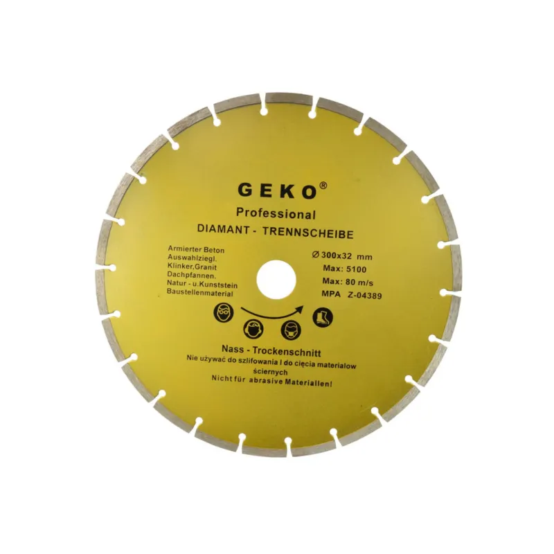 Koupit Online Kotouč diamantový řezný segmentový, 300x8x32mm GEKO