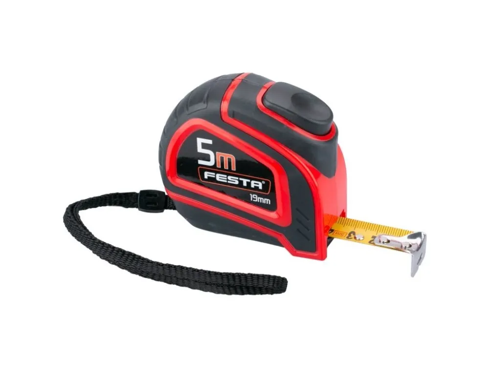 Metr svinovací FESTA 5mx19mm, nylon Zlevněný