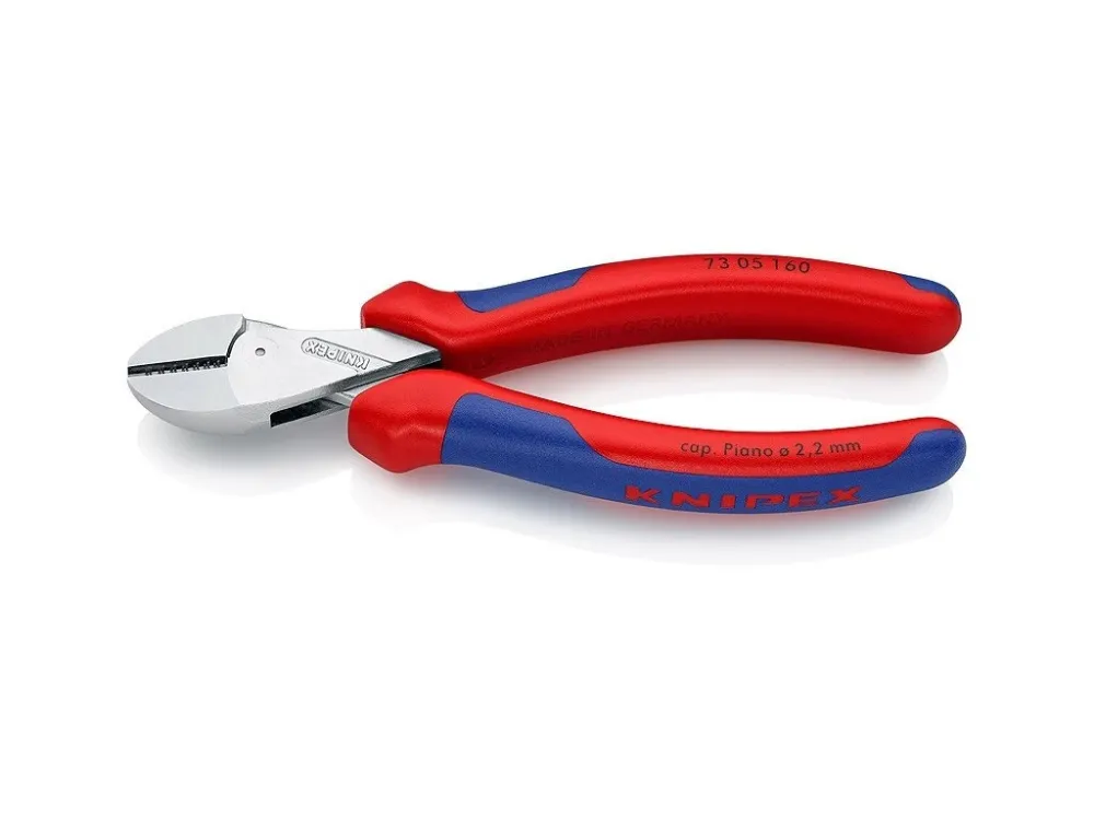 Expresní Doručení Boční štípací kleště KNIPEX X-Cut ® chromované 160 mm - 7305160