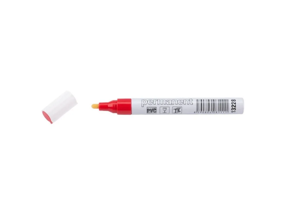 Značkovač permanentní FESTA červený ALU 143mm Autentický