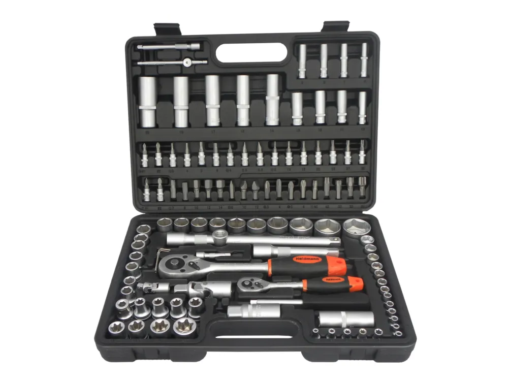 Ověřený Gola sada 1/4" a 1/2", pro hobby využití, 108 dílů