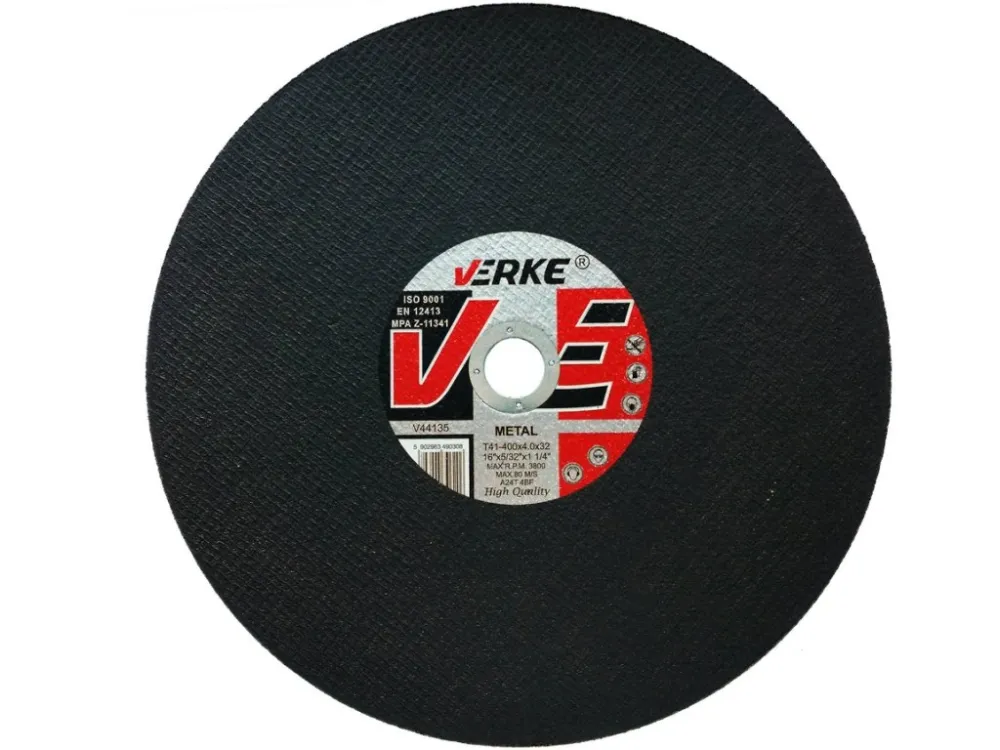 Odeslání Ihned Verke Řezný kotouč do kovu 400mm x 4.0mm x 32mm