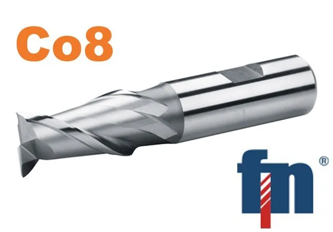 Akční Cena Stopková fréza 10x22mm pro drážky per 2bř. HSS Co8 , 2 břity do středu , weldon