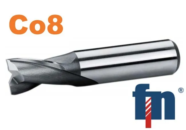 Zlevněný Stopková fréza 4,8x8mm pro drážky per krátká souměrná 2bř. HSS Co8
