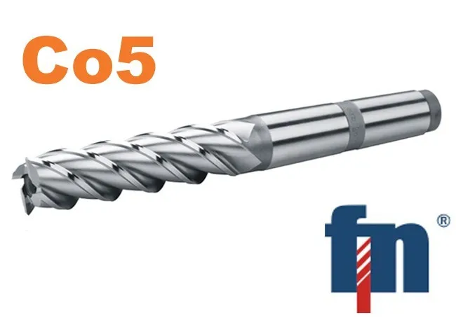 Fréza válcová čelní 25x90mm 4bř. HSSCo5 dlouhá hrubozubá MK3 , typ W Sezónní Sleva