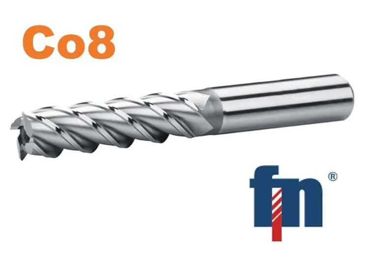 Fréza válcová čelní 10x45mm 4bř. HSS Co8 , DIN844 , Typ N Poslední Šance