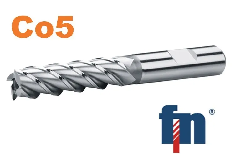 Fréza válcová čelní 22x125mm 5bř. HSSCo5 weldon , typ N Cenový Hit