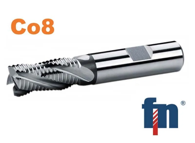 Fréza válcová čelní 11x22mm krátká 4bř. HSS Co8 weldon , 1 zub přes střed , typ NR Nejlepší Volba
