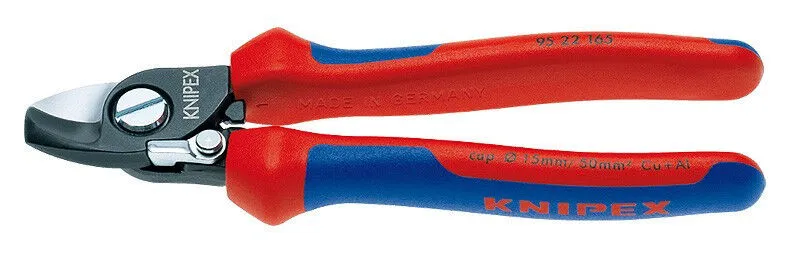 Kabelové nůžky s otevírací pružinou 165 mm - 9522165 Omezená Nabídka