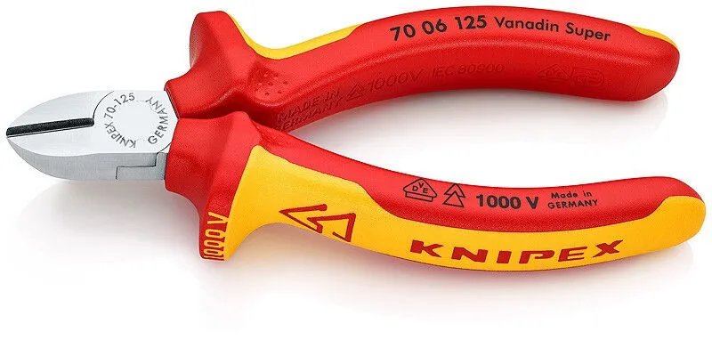 Boční štípací kleště chromované 125 mm - 7006125 Nejprodávanější