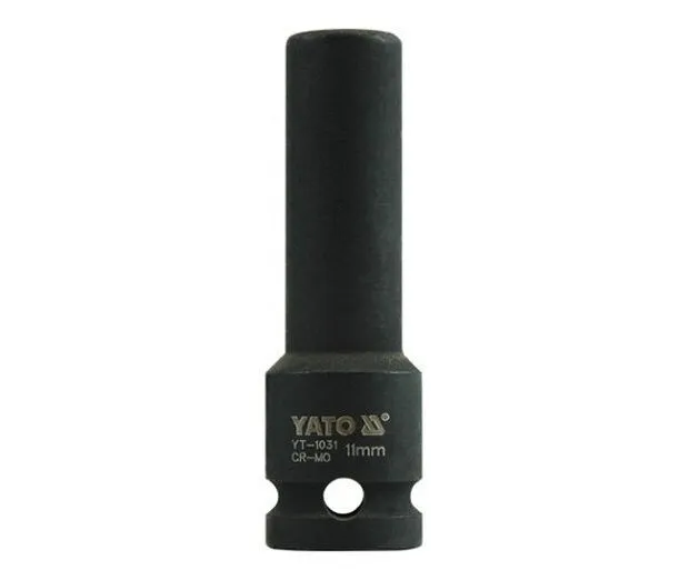Kovaný vnitřní nástrčný klíč hluboký 1/2" šestihranný 11 mm CrMo YATO - YT-1031 Dokud Zásoby Vydrží