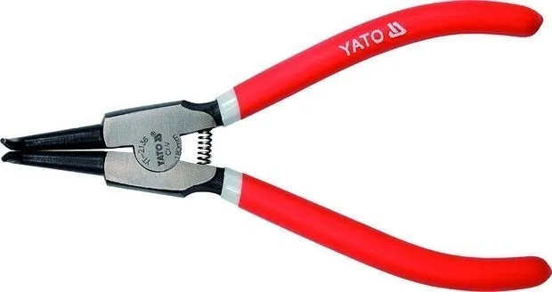 Vnější zahnuté kleště na ségrovky 180 mm - YT-2138 Akce