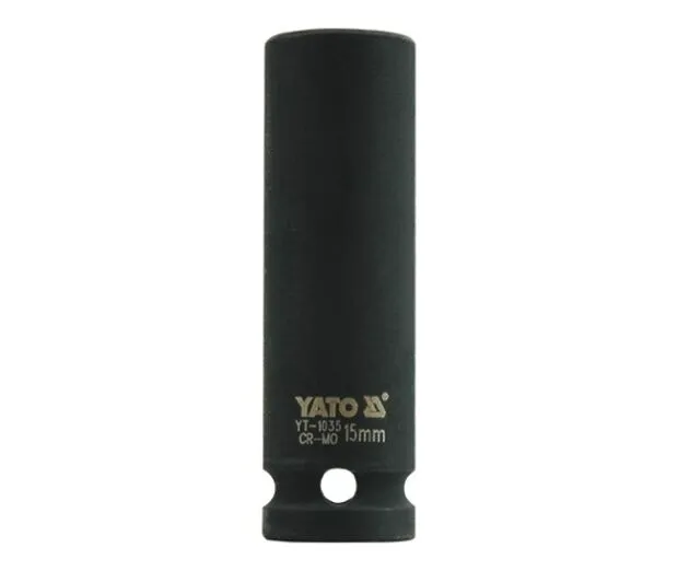 Vnitřní nástrčný klíč 1/2" šestihranný 15 mm CrMo YATO - YT-1035 Dokud Zásoby Vydrží