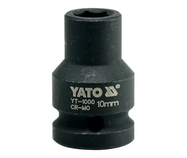 Vnitřní nástrčný klíč 1/2" šestihranný 10 mm CrMo YATO - YT-1000 Odeslání Ihned