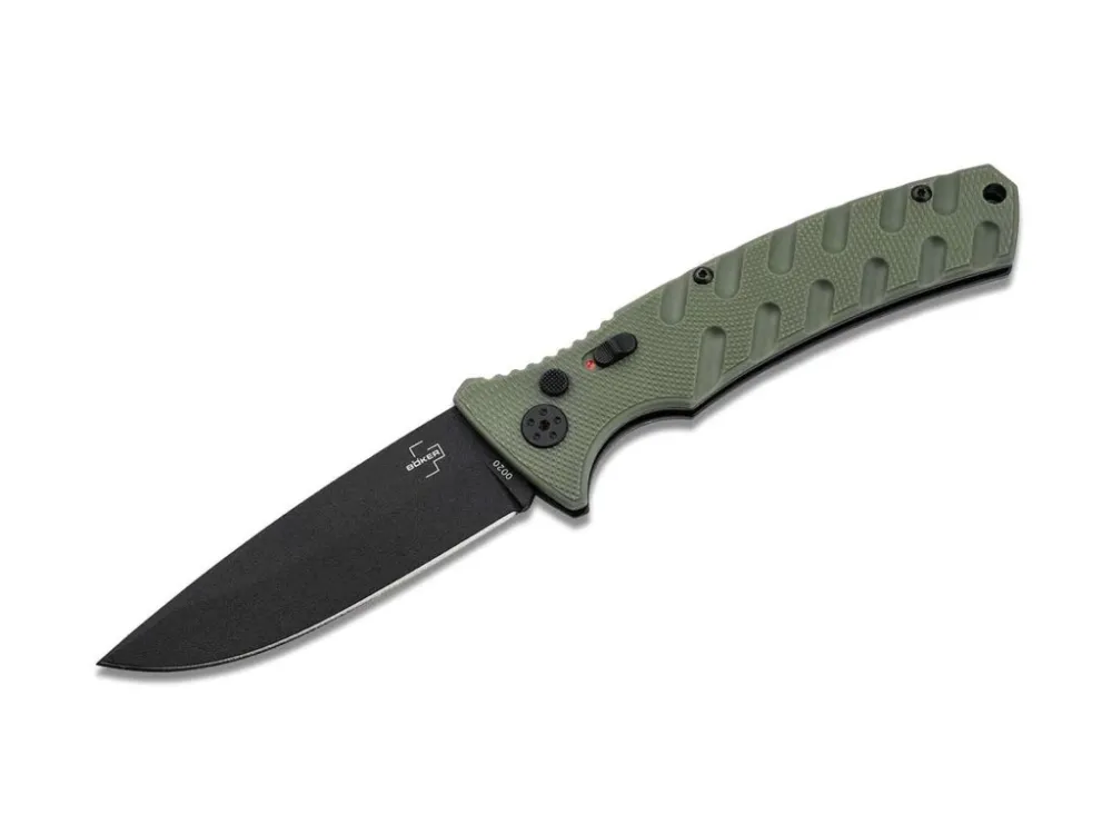 Autentický Böker Plus Large Strike Grivory Green