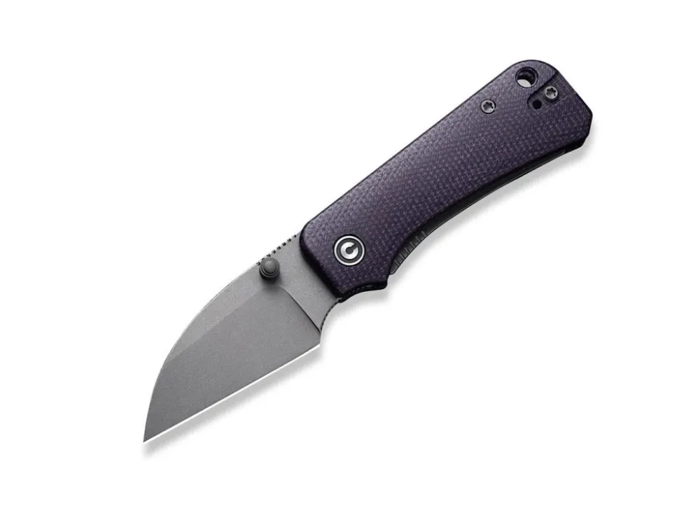 Aktuální Nůž Civivi Baby Banter C19068SC-2 Purple Micarta Nitro-V