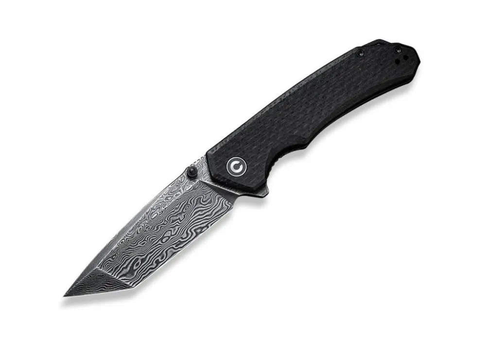 Nůž Civivi Brazen C2023DS-1 Damascus Black Micarta Doprava Zdarma