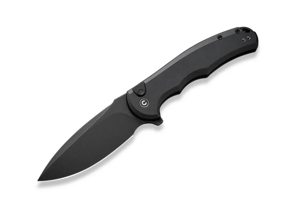Nůž Civivi Button Lock Praxis C18026E-1 Nitro-V Black Aluminum Bezpečná Platba
