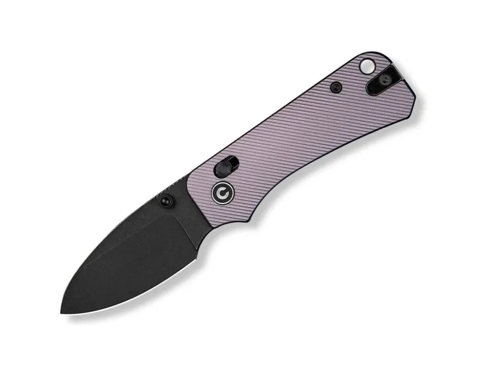 Rychlé Dodání Nůž Civivi Baby Banter 2 C23074-2 Purple Aluminium Nitro-V