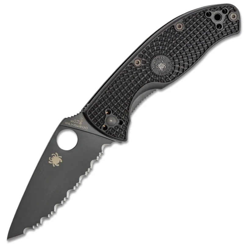 Nová Kolekce Zavírací Nůž Spyderco Lightweight Tenacious C122SBBK
