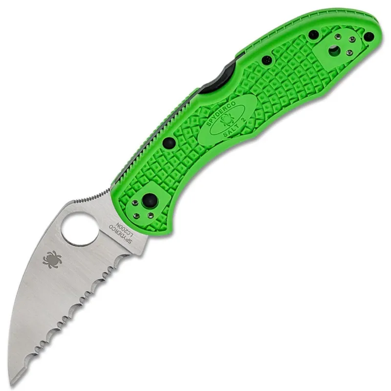 Cenový Hit Zavírací Nůž Spyderco Salt 2 Wharncliffe C88FSWCGR2