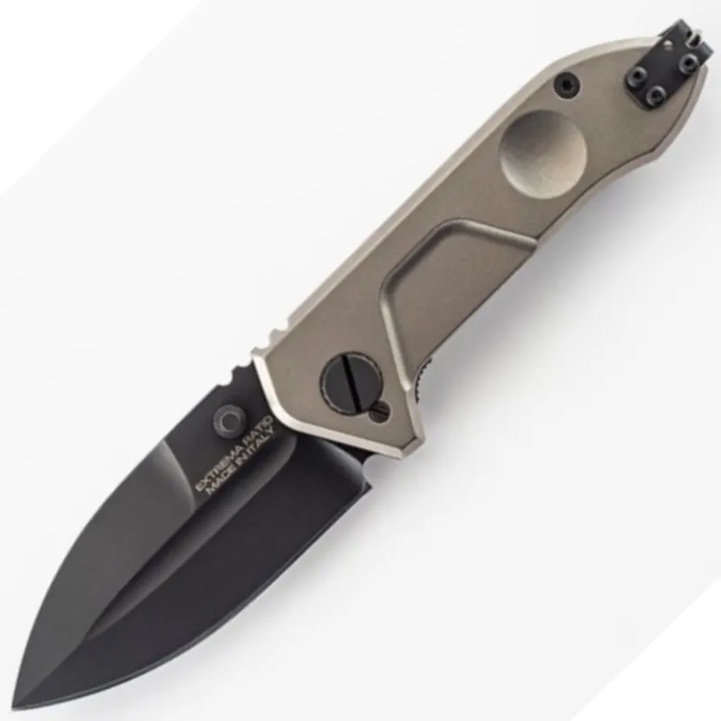 Dokud Zásoby Vydrží Zavírací Nůž Extrema Ratio FRAME ROCK TITAN BLACK 04.1000.0456/BLK/TIT