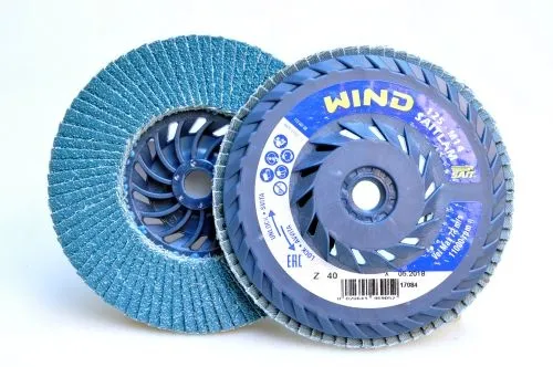 Nízká Cena Lamelový kotouč talířový 125xM14 ZIRCON P40 SLW rovný