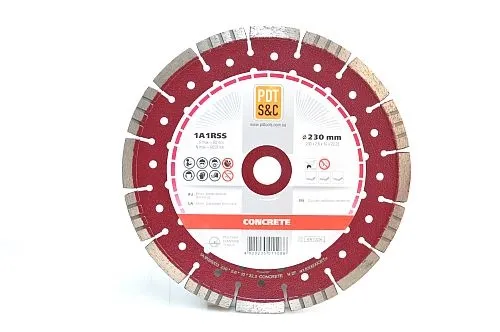 Diamantový řezný kotouč 230x2,6x22,23 1A1RSS Beton Hit Sezóny